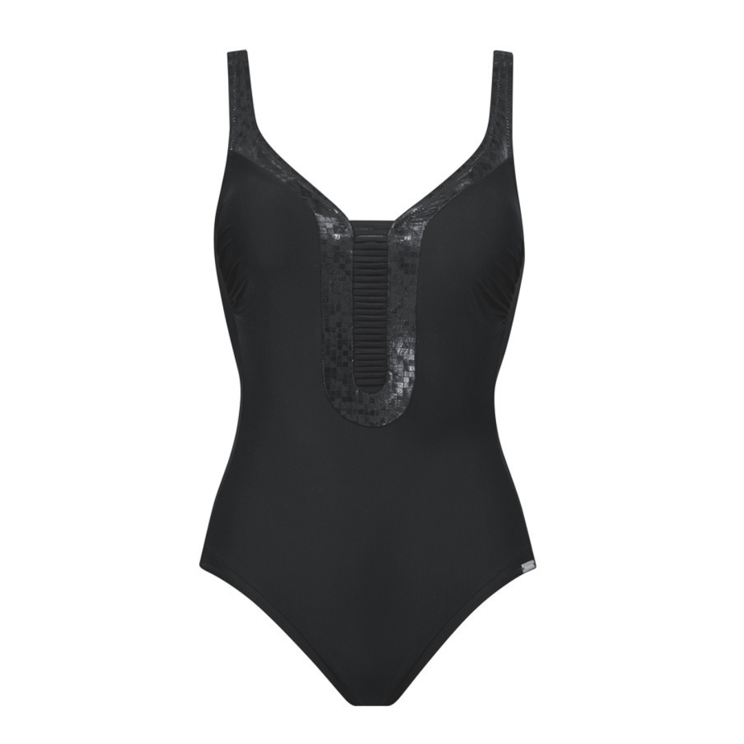 1 Pièce Nageur Shape | Sculpted Black