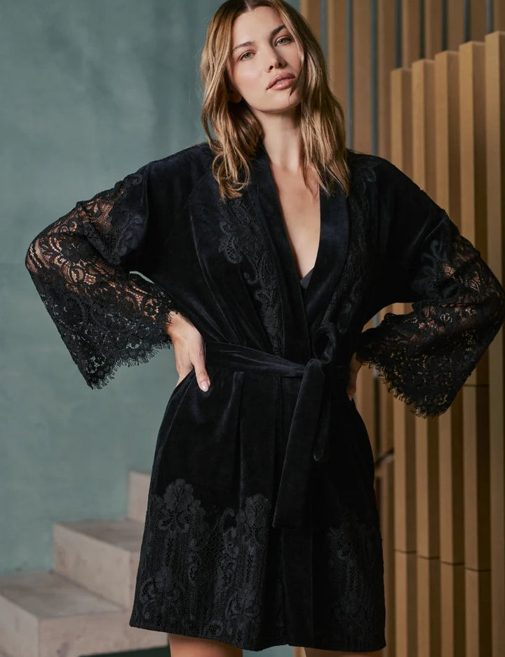 Deshabillé Velours   Dentelle | Branda