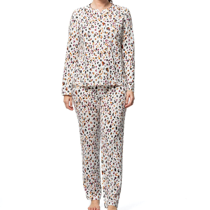 Pyjama Long Leopard | Femme