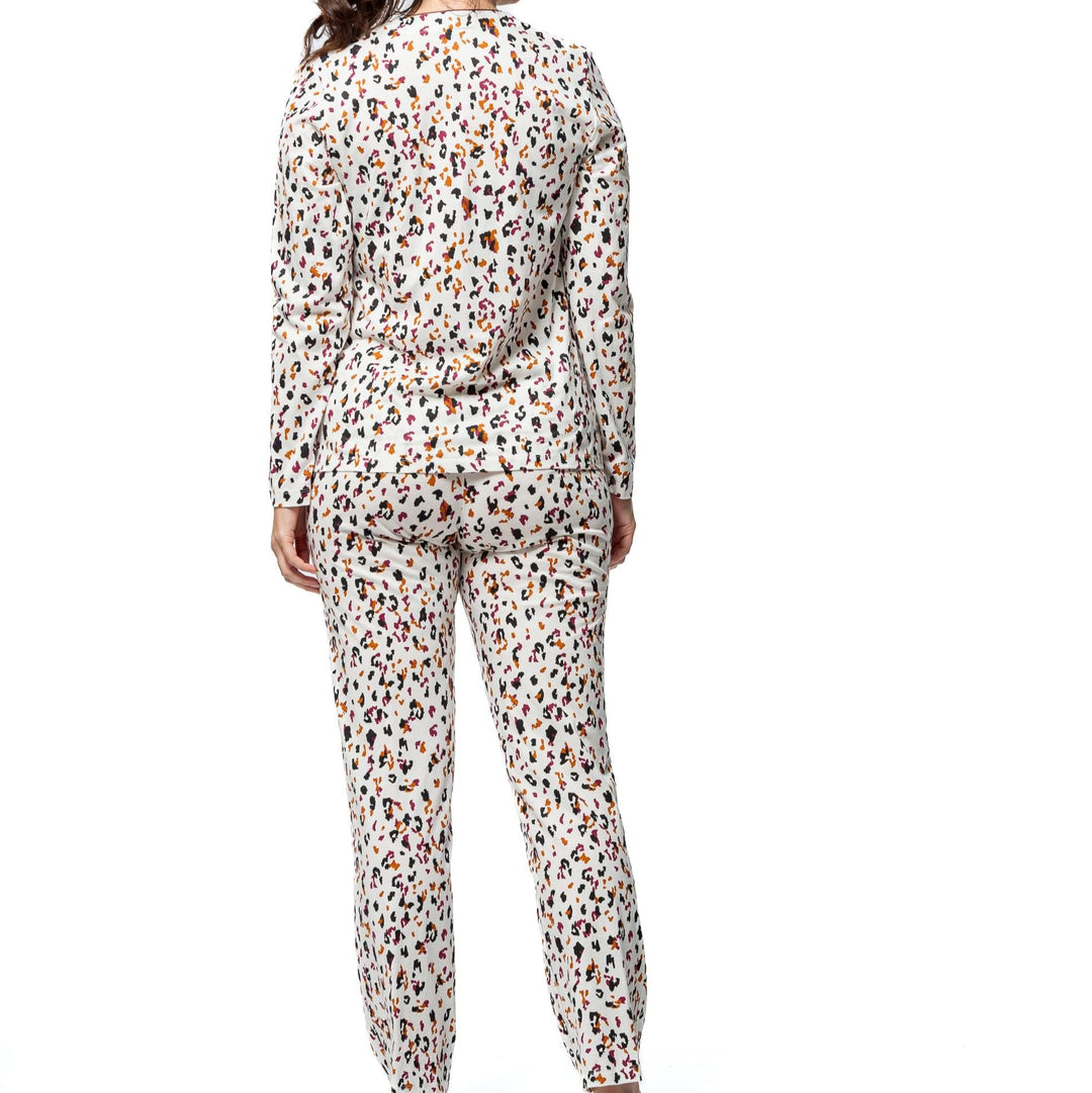 Pyjama Long Leopard | Femme