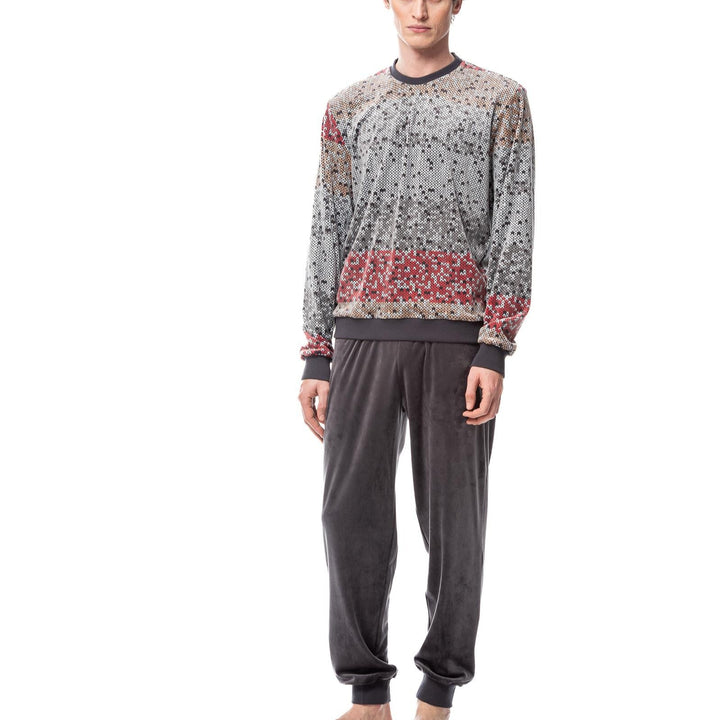 Pyjama Long Velours | Homme