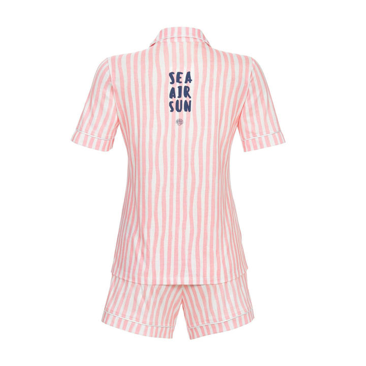 Pyjama Short Avec Chemise | Femme