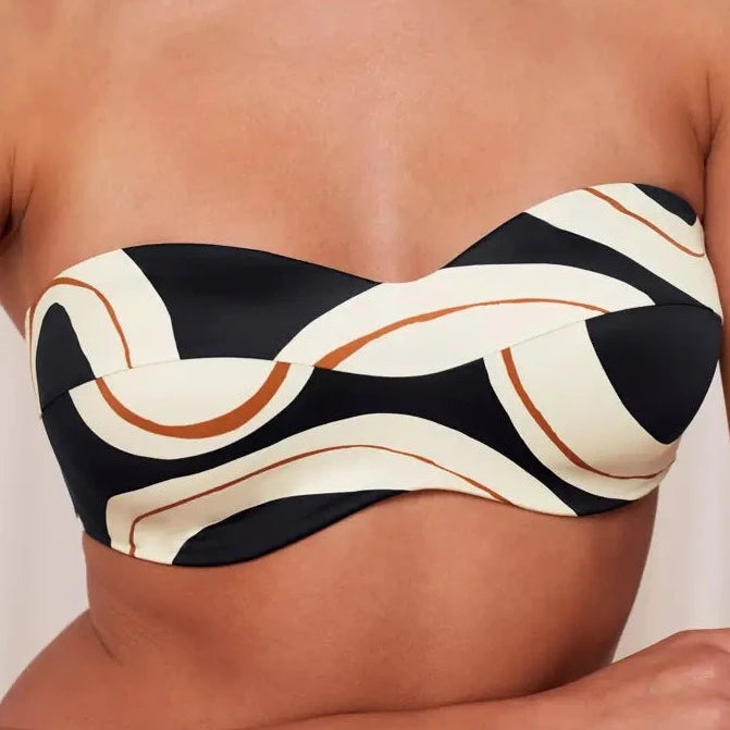 Haut de maillot bandeau mousse | Summer Allure