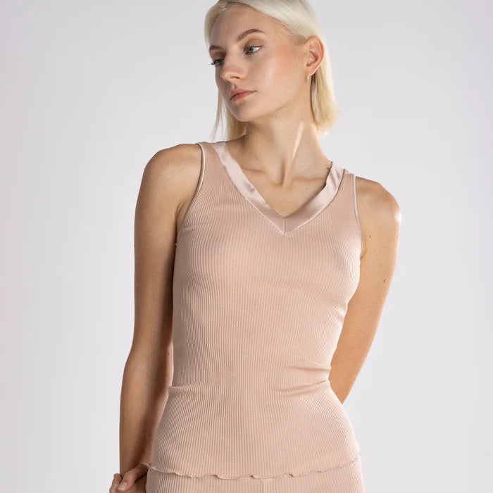 Débardeur Femme | Bord Satin