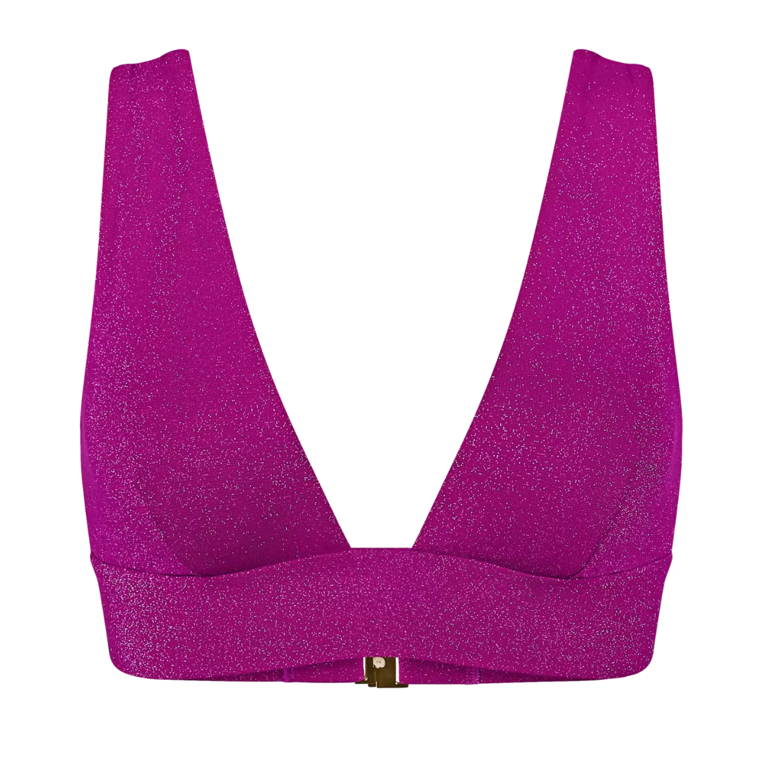 Haut De Maillot Triangle Foulard | Summer Sunset