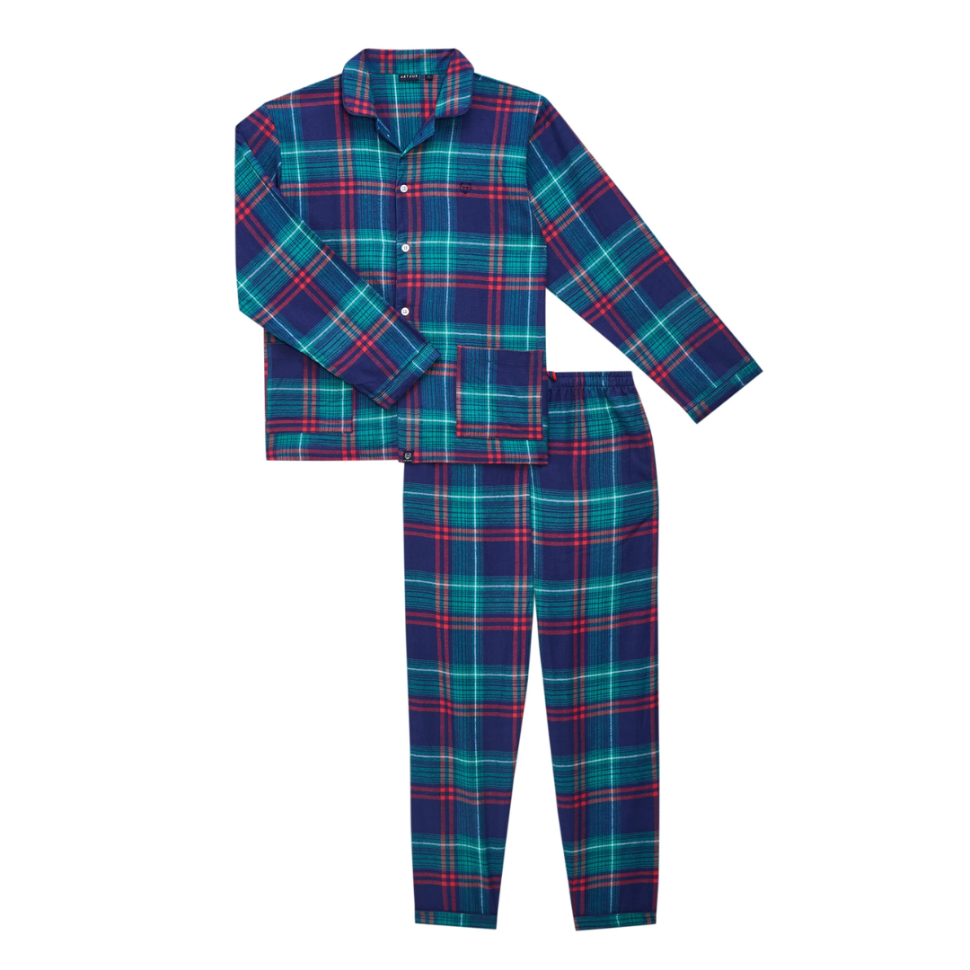Pyjama Boutonné Flanelle | City
