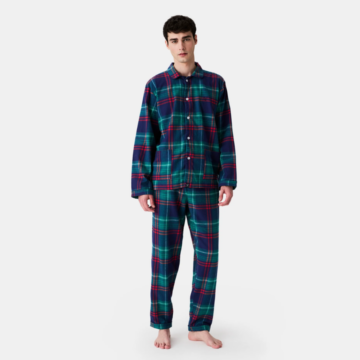 Pyjama Boutonné Flanelle | City