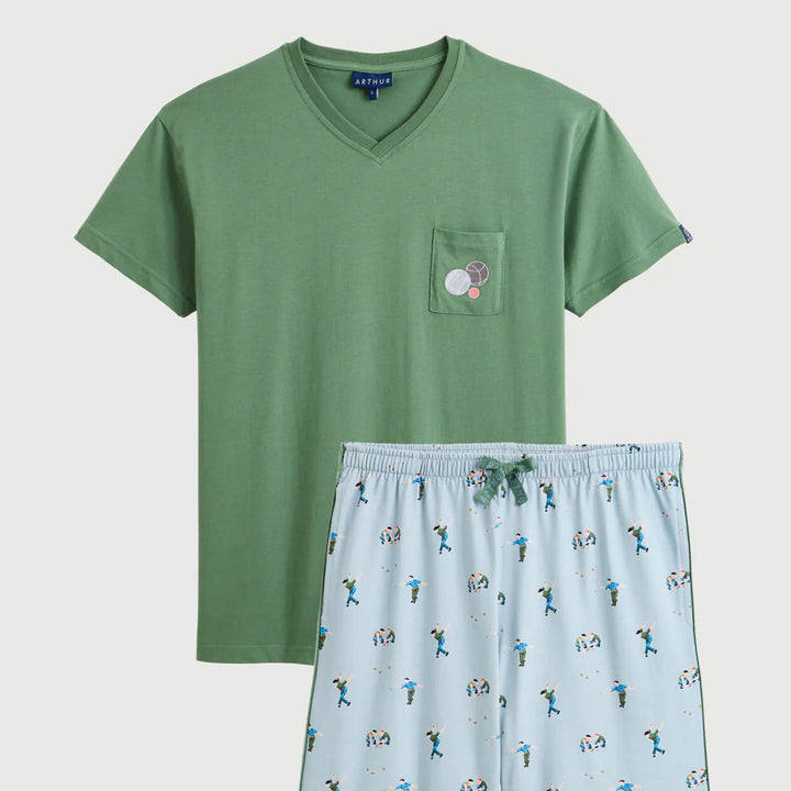 Pyjamashort Petanque | Paul