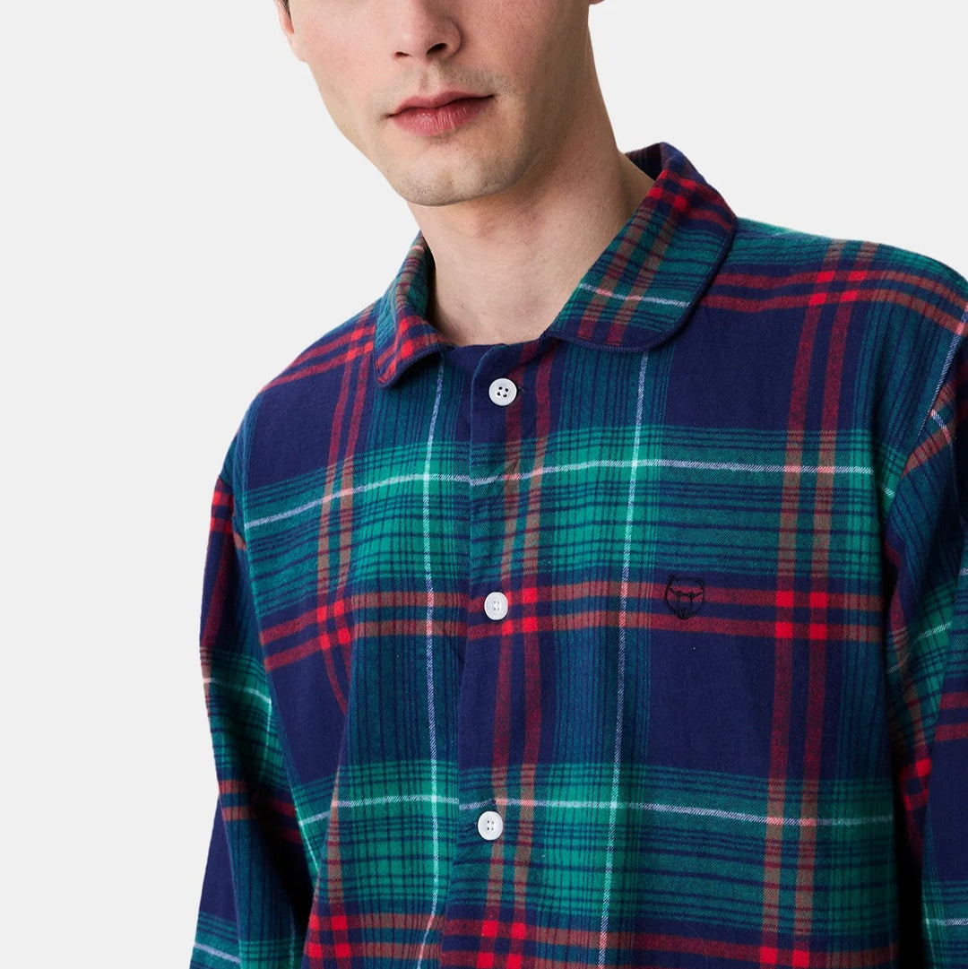 Pyjama Boutonné Flanelle | City