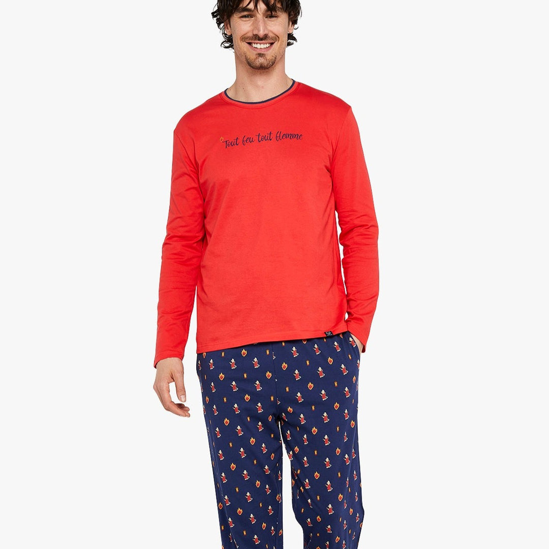 Pantalon Polaire uni Kaki  Bas de pyjama Homme – Arthur