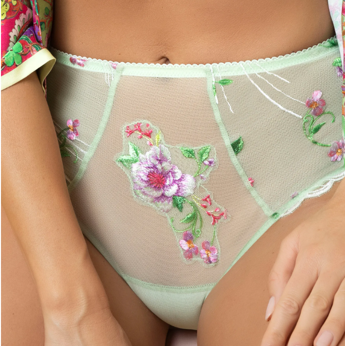 Slip Haut | Libertine En Fleurs
