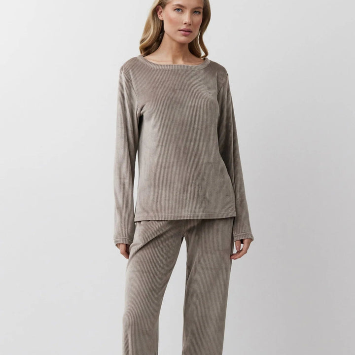 Tenue d'interieur polaire | capucine