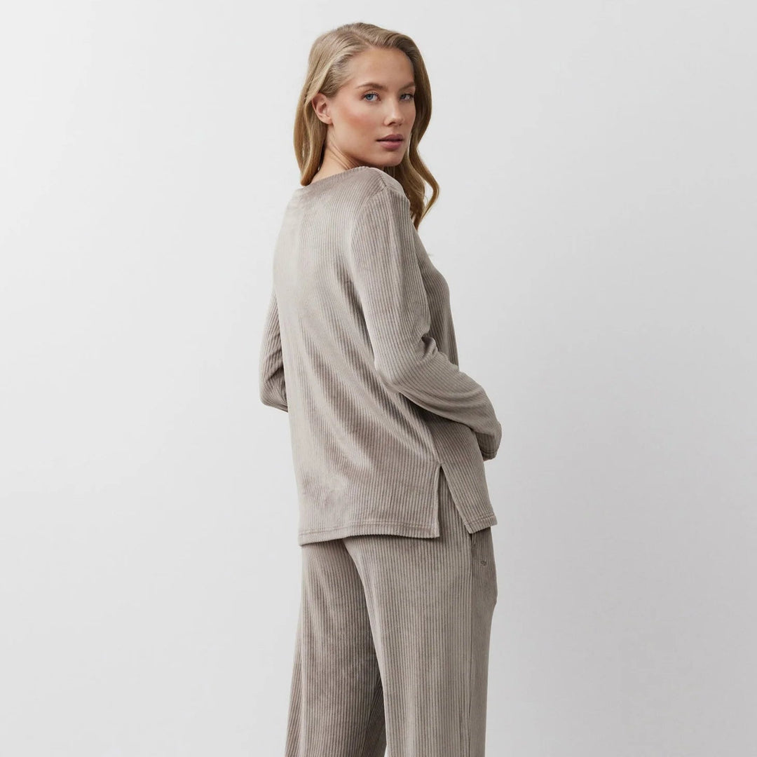 Tenue d'interieur polaire | capucine