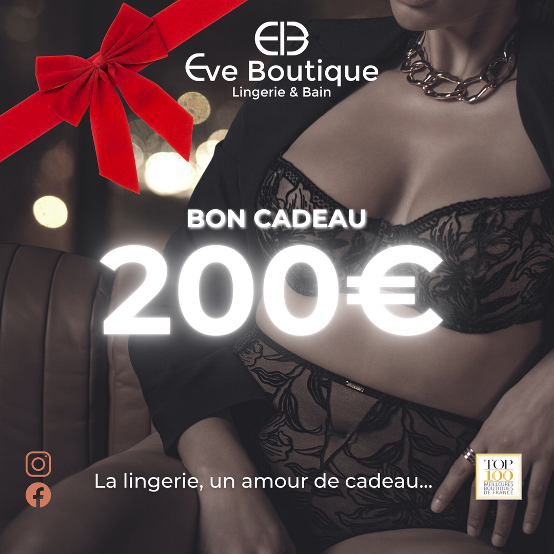 Carte Cadeau 200€ Eve Boutique