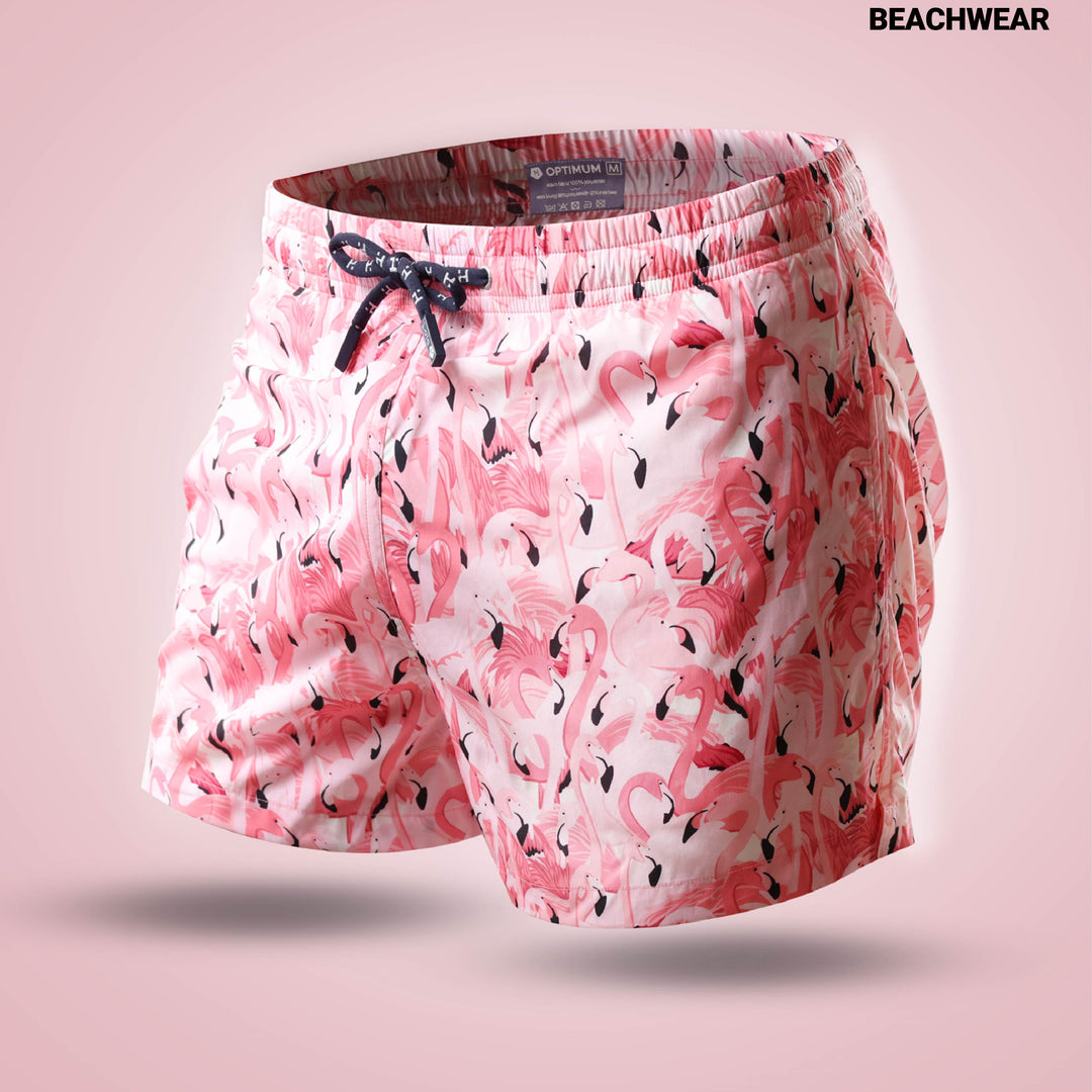 Short De Bain Court | Flamingo