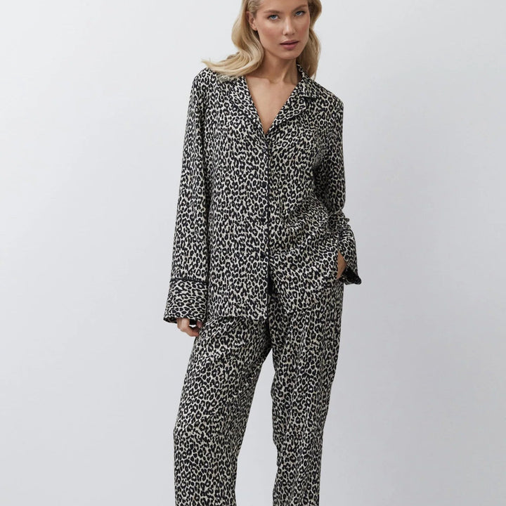 Pyjama Long Léopard | Leona