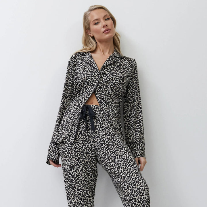 Pyjama Long Léopard | Leona