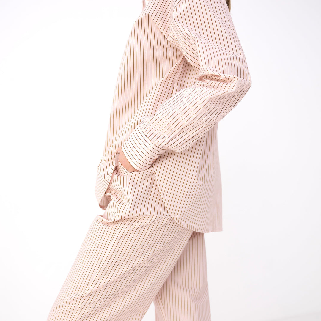 Pyjama Manche Longue Tissu | Riven
