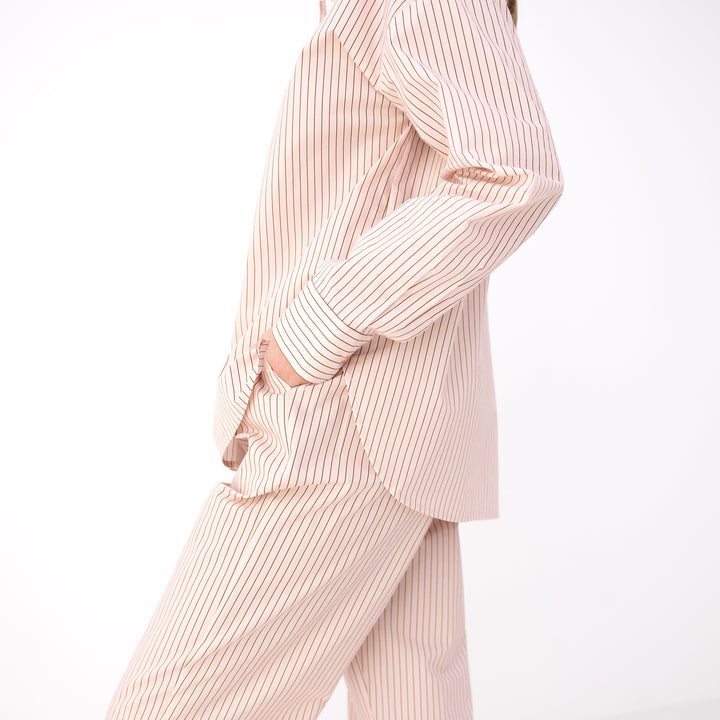 Pyjama Manche Longue Tissu | Riven