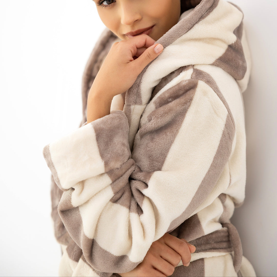 Kimono Capuche Polaire | Lirien