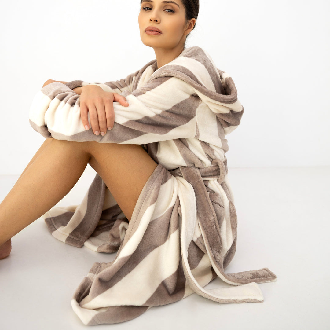Kimono Capuche Polaire | Lirien