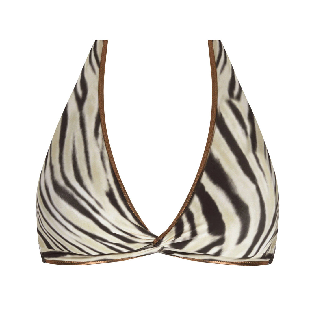 Haut De Maillot Triangle Reversible | La Tigre Blanc