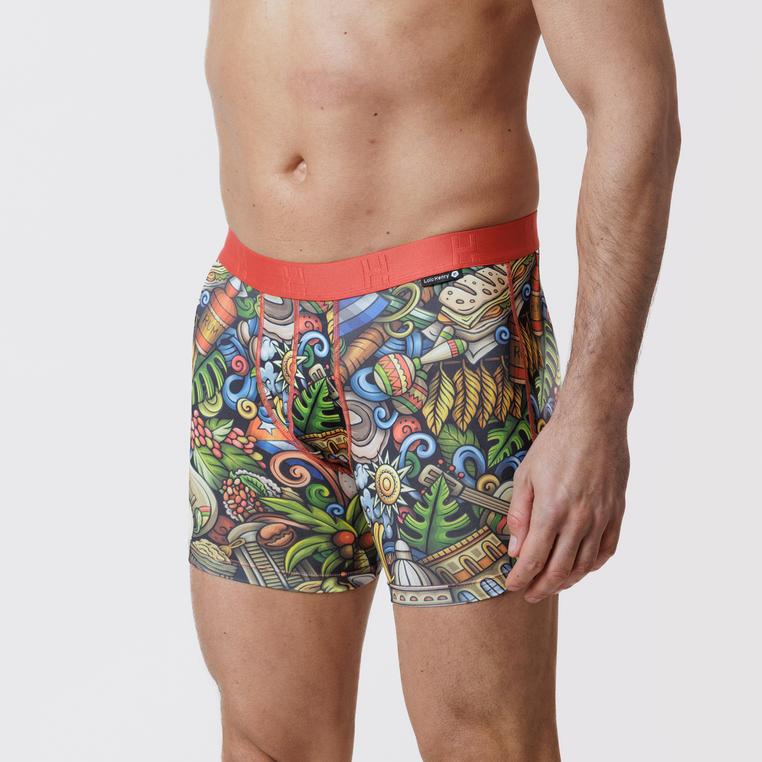 Boxer Microfibre Havana | Identity