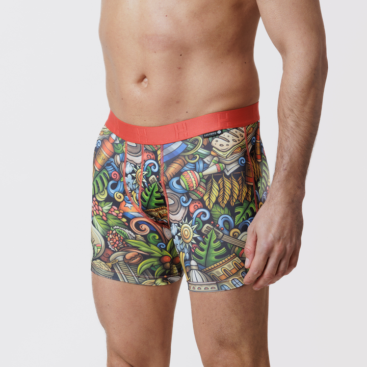 Boxer Microfibre Havana | Identity