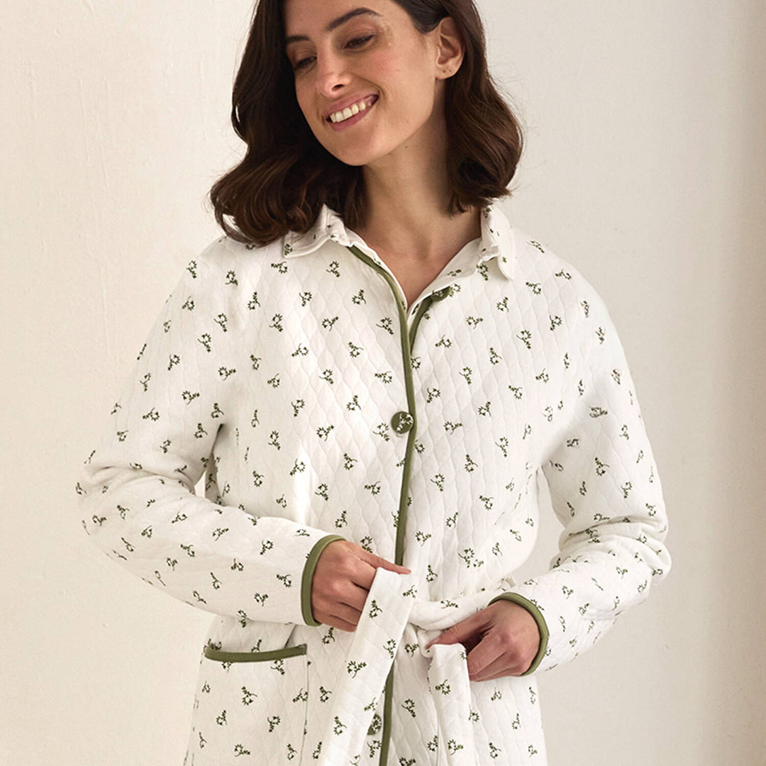 Robe De Chambre Matelassé | Deije