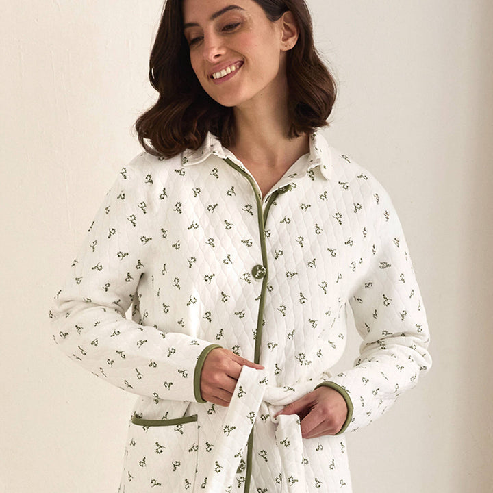Robe De Chambre Matelassé | Deije