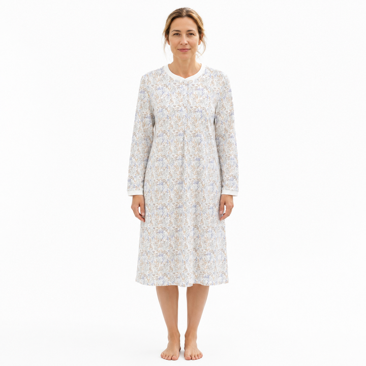 Chemise De Nuit Longue Manche Longue