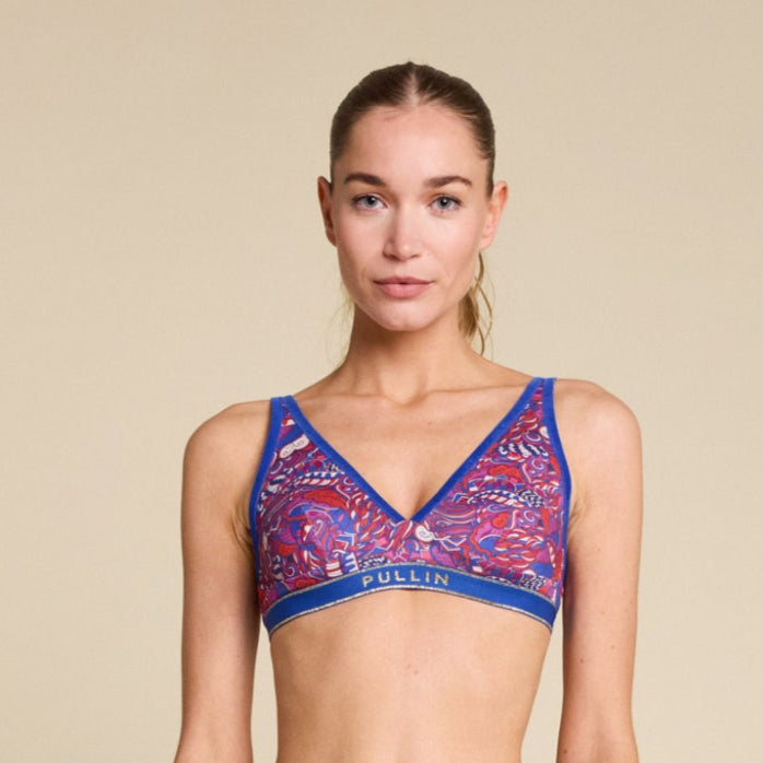 Soutien Gorge Sans Armature Triangle | Foulard