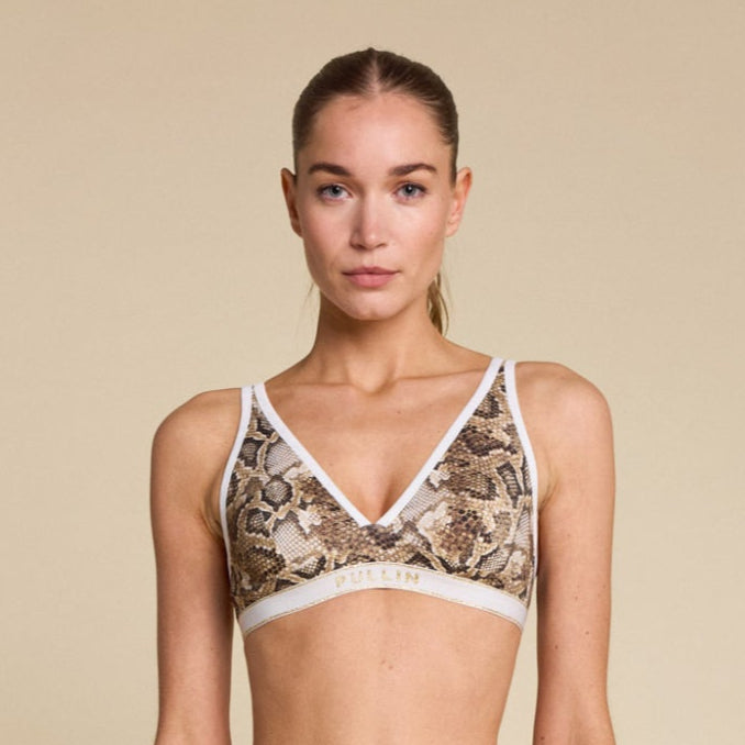 Soutien Gorge Sans Armature Triangle | Foulard