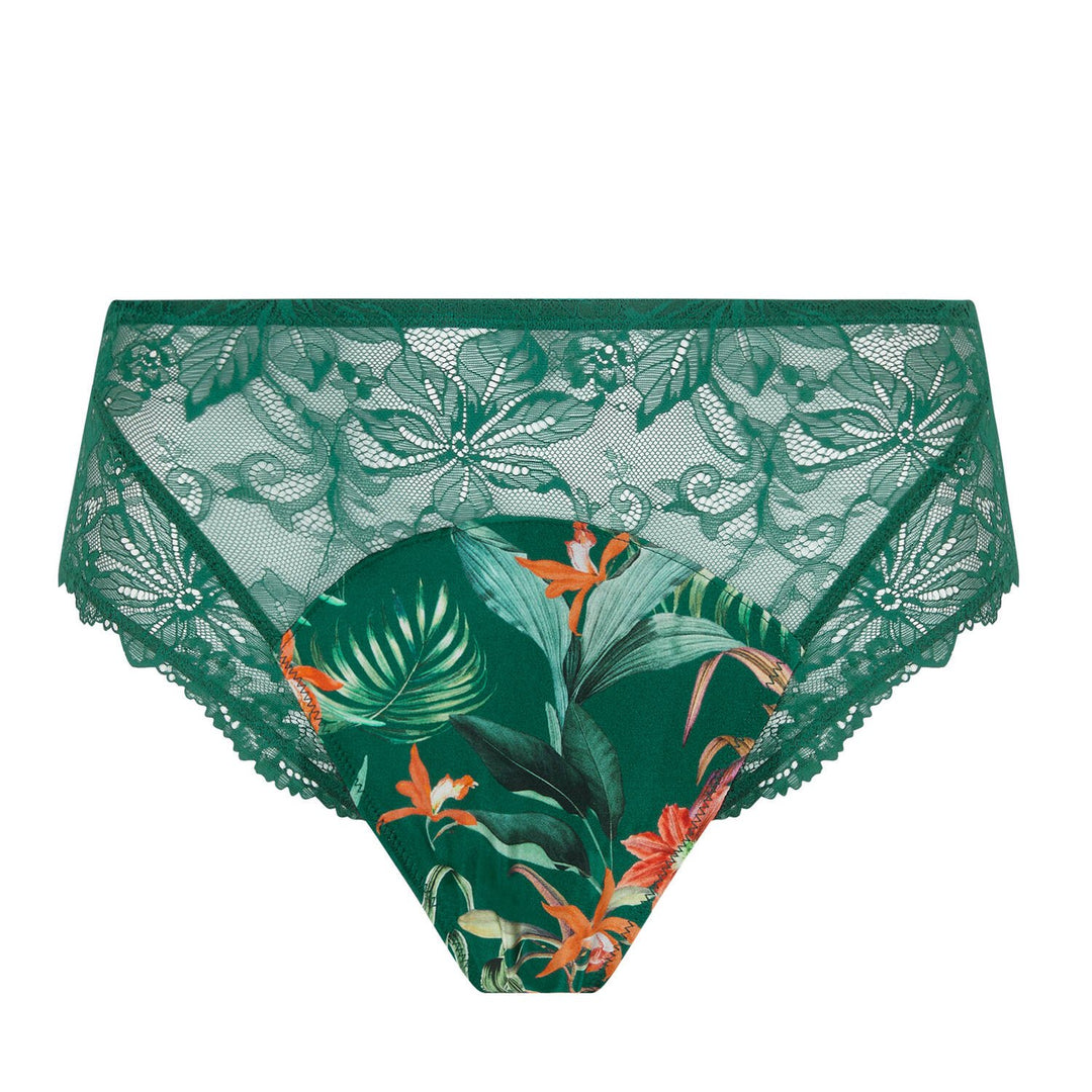 Slip Haut | Tropique En Fleurs