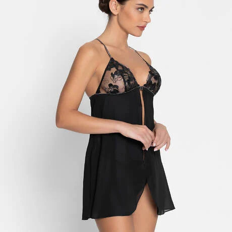 Nuisette Babydoll | Cuir Sexy