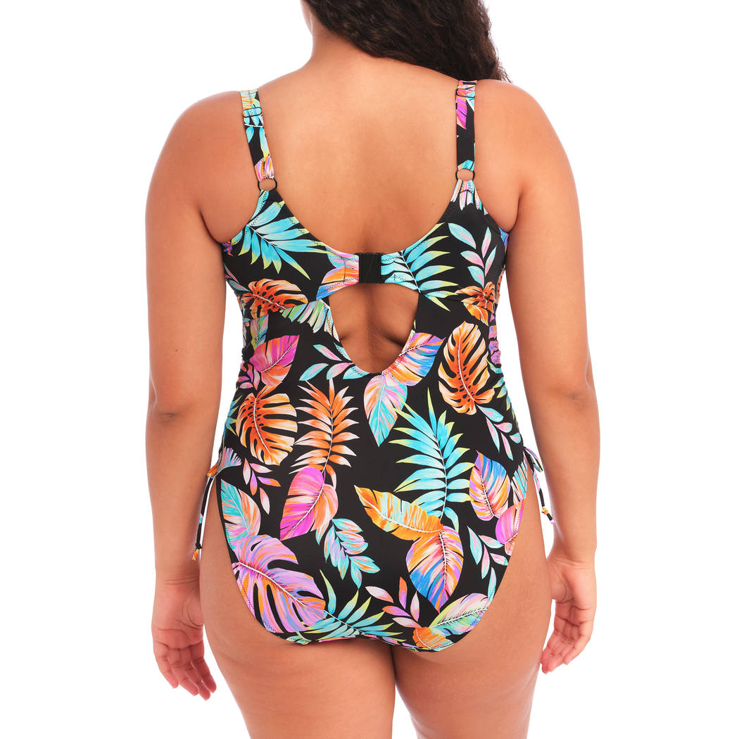 Maillot 1 piece triangle maintien | Tropical Falls