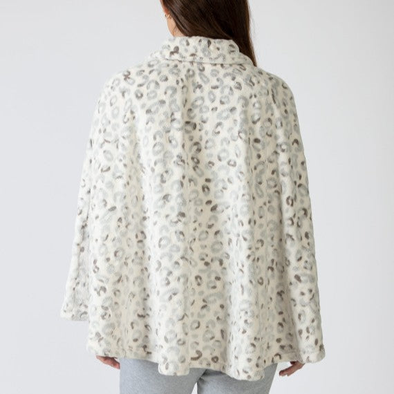 Poncho Polaire Femme