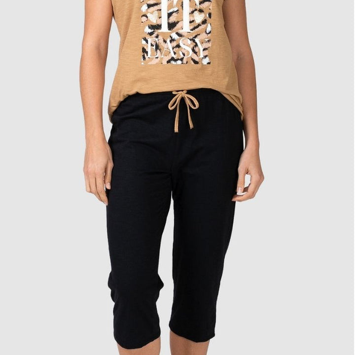 Pyjama Pantacourt | Camel