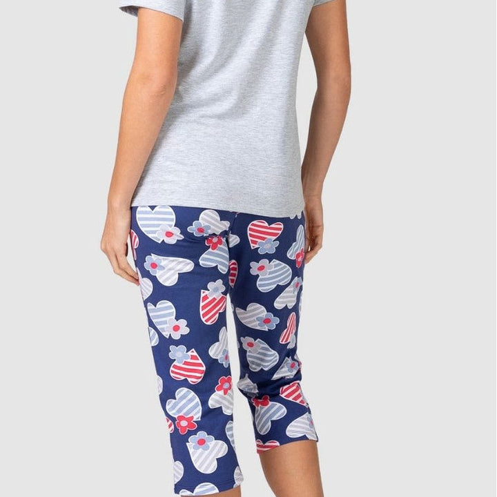 Pyjama Pantacourt | Flowers