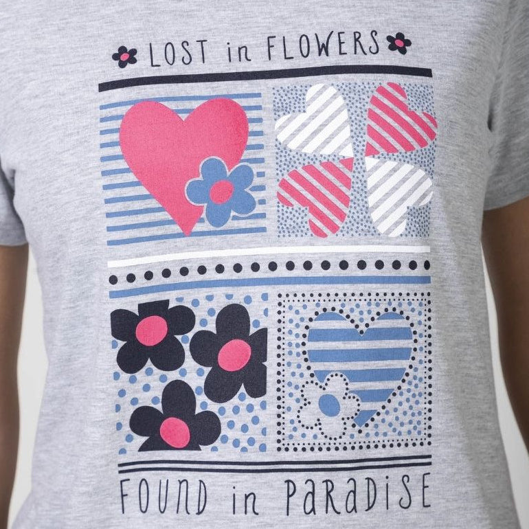 Pyjama Pantacourt | Flowers