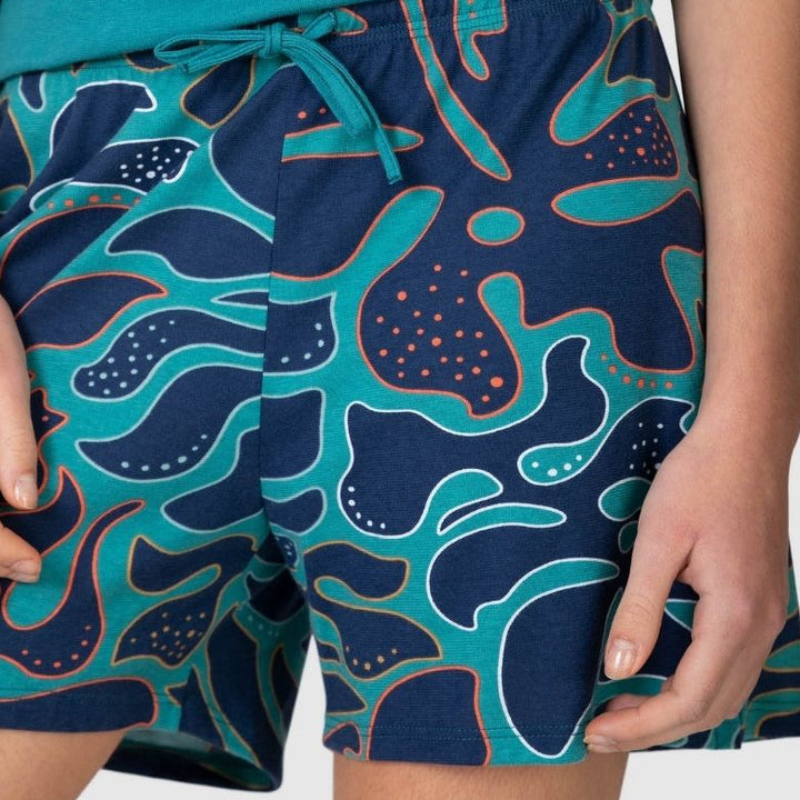 Pyjama Short | Petrol