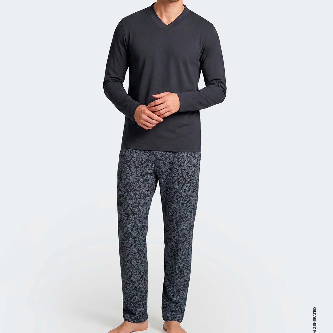 Pyjama Manche Longue Homme