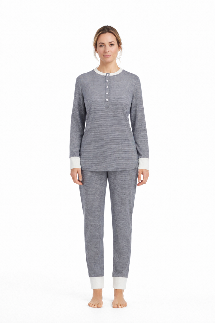 Pyjama Chaud Manche Longue
