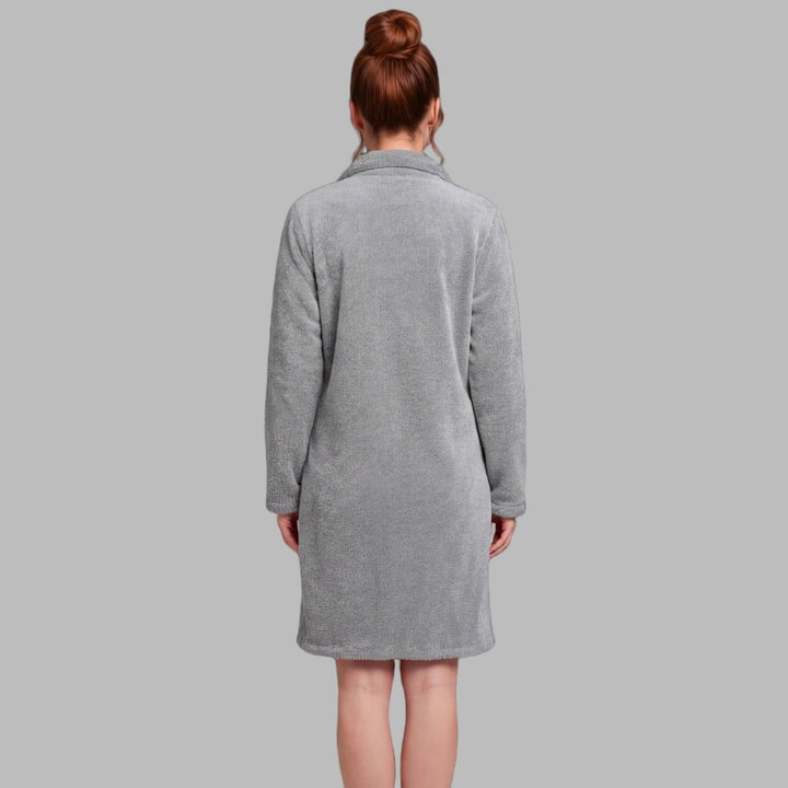 Robe De Chambre Polaire Zip