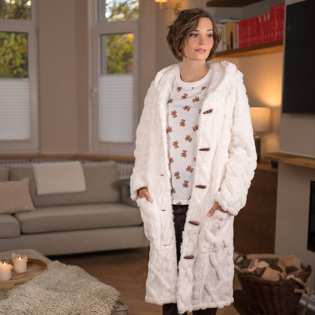 Robe De Chambre Manteau Polaire