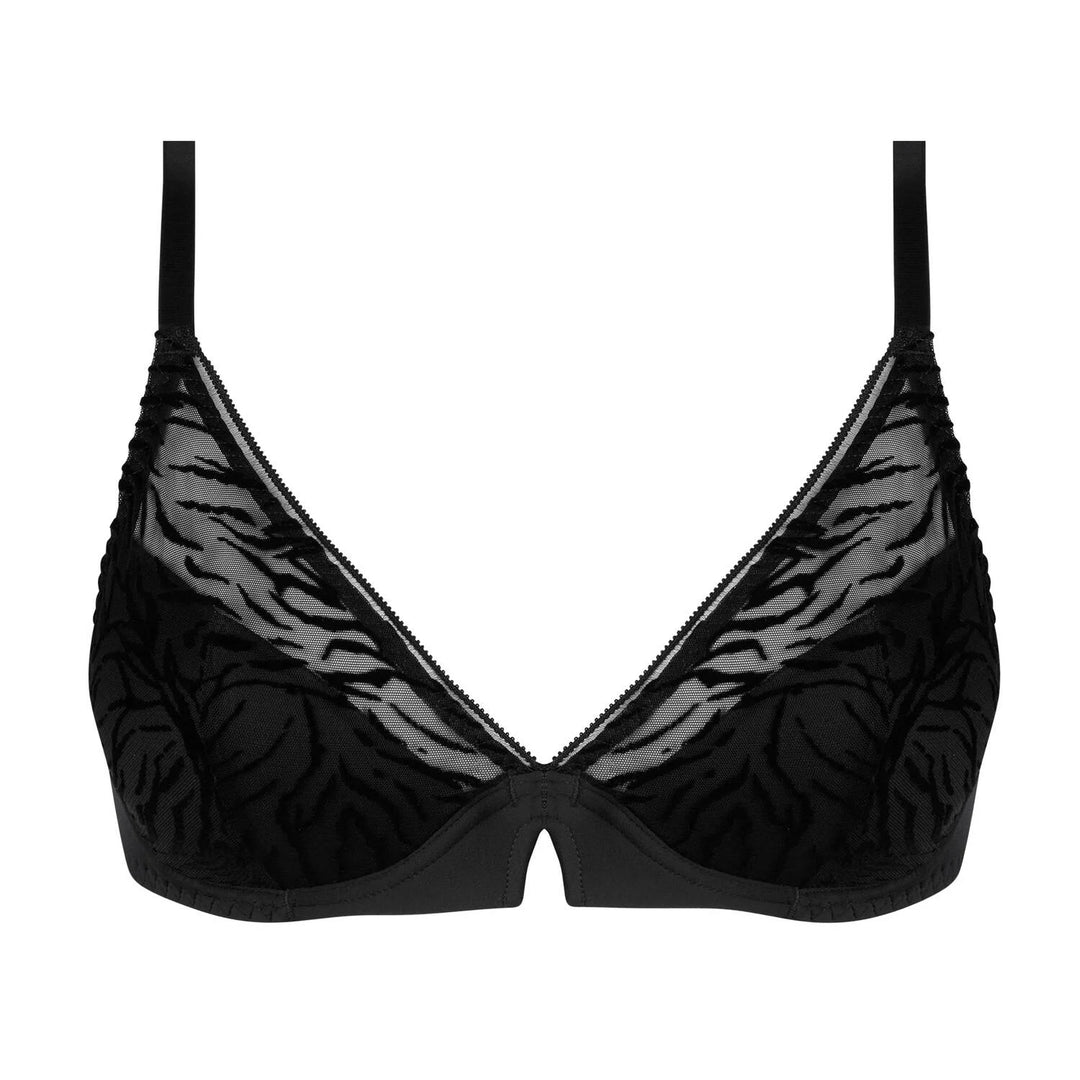 Soutien Gorge Plunge 1/2 Mousse | Tigre Velours