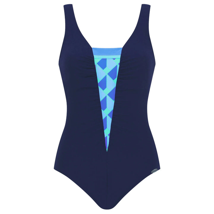 1 Pièce Sans Armature Bleu  | Nageur